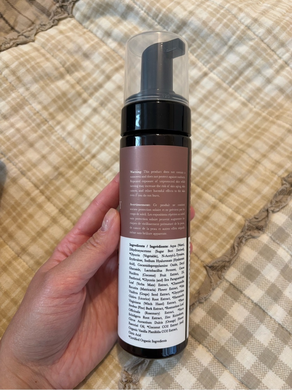 Beauty By Earth Self Tanner Mousse Extra Dark NIB - Picture 7 of 10